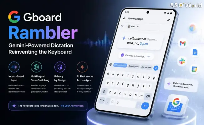 تایپ صوتی هوشمند گوگل با Rambler؛ راهنمای استفاده از PixelBoard در اندروید