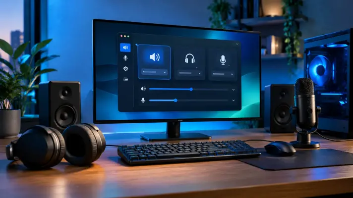 آموزش SoundSwitch در ویندوز؛ تغییر سریع اسپیکر، هدفون و میکروفون