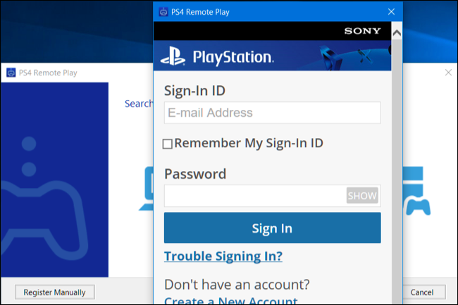ورود به حساب کاربری در PlayStation Network