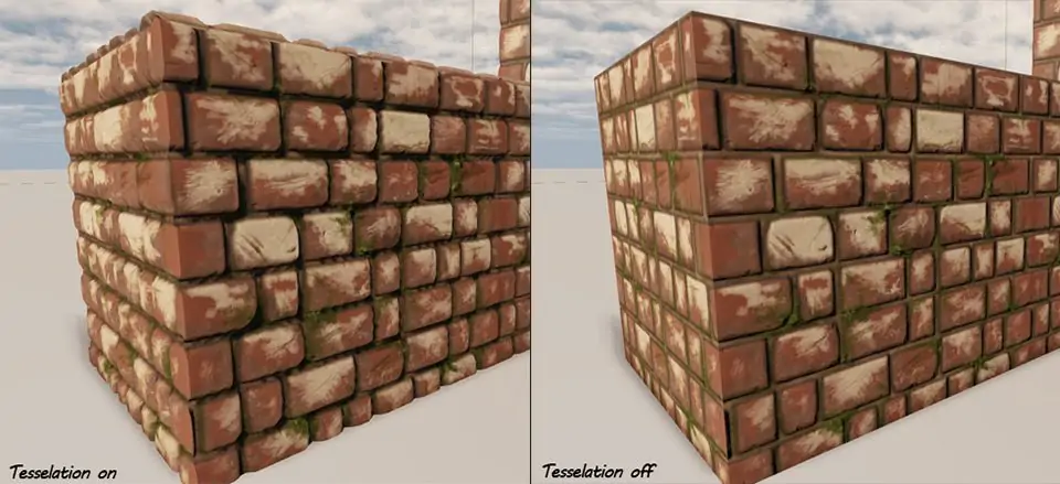 آشنایی با Tessellation (تسلیشن) و نگاشت جابجایی (Displacement Mapping) برای بهبود گرافیک بازی‌ها
