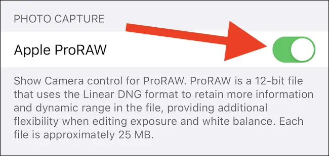 قابلیت Apple ProRAW چیست؟ + آموزش فعال کردن ProRAW در دوربین آیفون