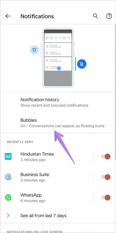 آموزش کار با حباب چت در اندروید و روش فعال کردن و حذف حباب پیامک و حباب تلگرام و غیره