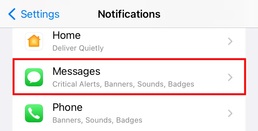 تنظیمات نمایش دادن پیام روی صفحه ایفون و روش غیرفعال کردن
