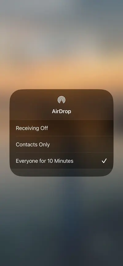 تنظیمات ایردراپ آیفون و ایپد و مک بوک و حل مشکلات AirDrop