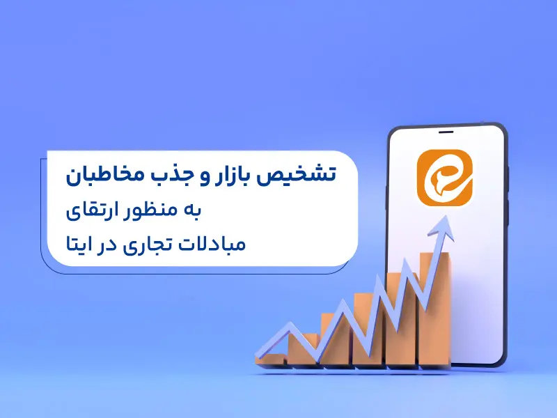 بخش اول: تشخیص بازار و جذب مخاطبان به منظور ارتقای مبادلات تجاری در ایتا