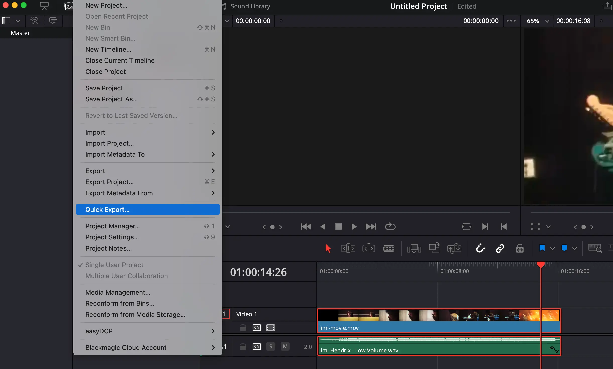 آموزش افزایش صدای آهنگ و ویس ضبط شده و فیلم با Audacity و DaVinci Resolve