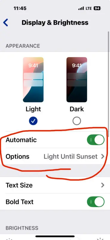 آموزش فعال سازی دارک مود آیفون + تفاوت حالت شب با Dark Mode