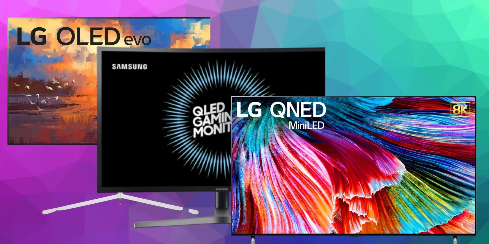 تفاوت QLED و QNED و OLED چیست و کدام تلویزیون بهتر است؟
