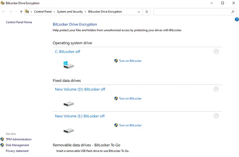 آموزش فعال کردن و غیرفعال کردن بی لاکر در ویندوز ۱۱