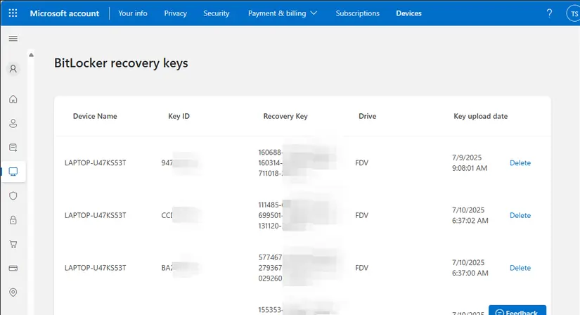 آموزش فعال کردن و غیرفعال کردن بی لاکر در ویندوز ۱۱