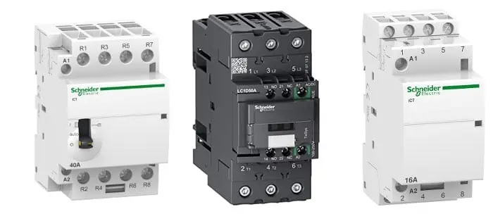 راهنمای خرید کنتاکتور اشنایدر | انتخابی مطمئن برای تابلو برق‌های حرفه‌ای