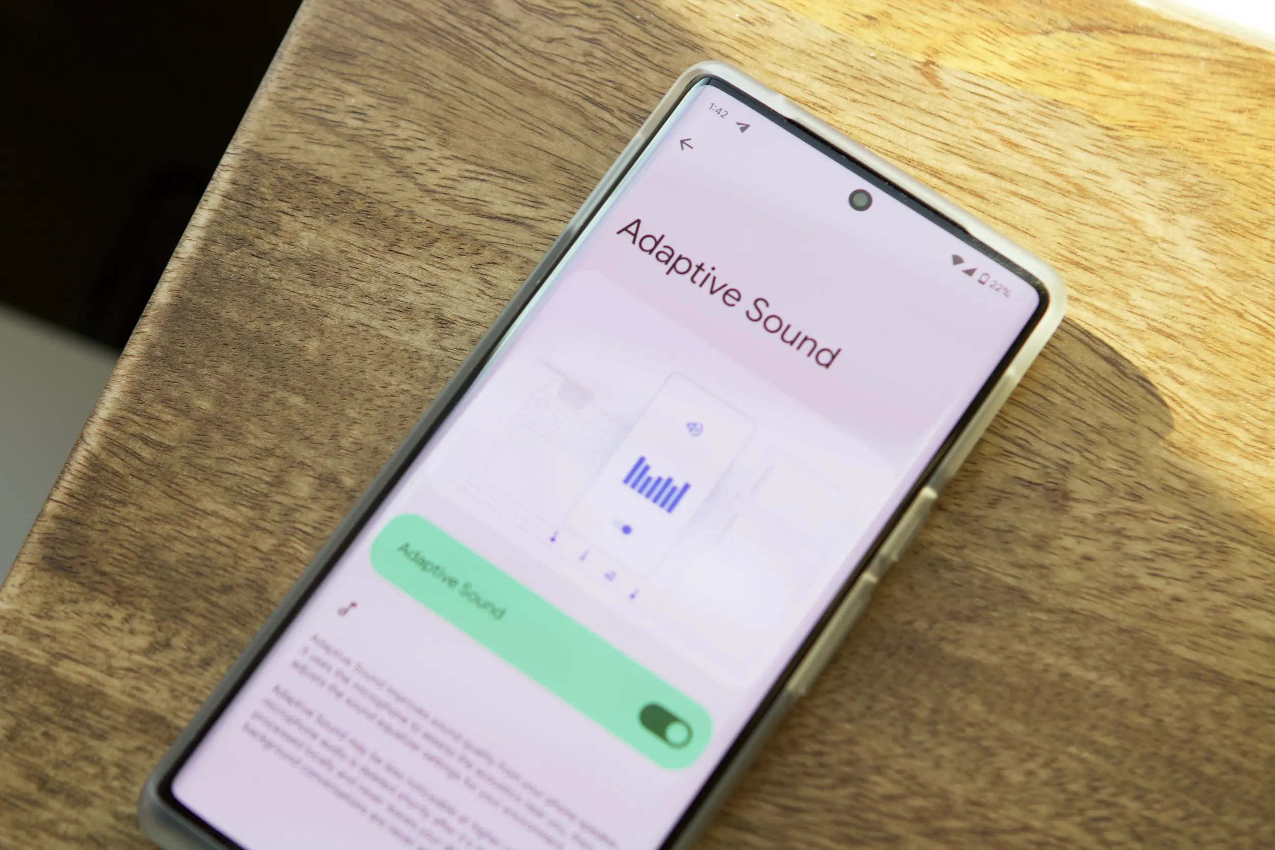 آموزش فعال کردن Adaptive Sound برای افزایش کیفیت صدا در گوشیهای پیکسل