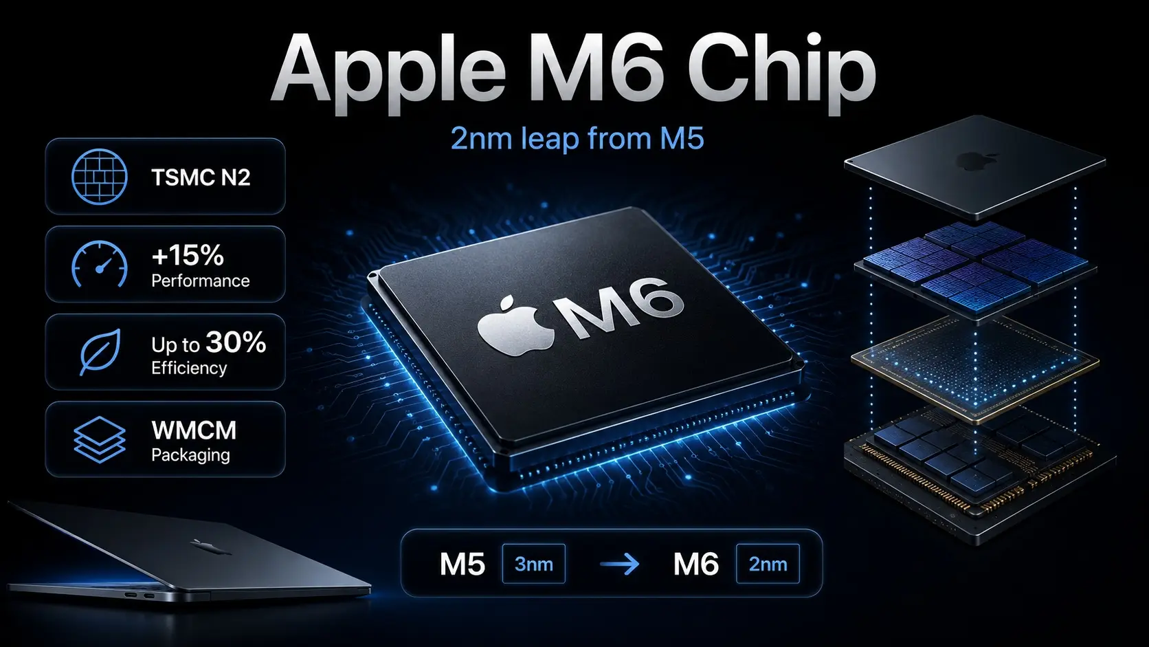 تراشه‌های Apple M6 و M5 Ultra با قدرت پردازشی بیشتر معرفی شدند