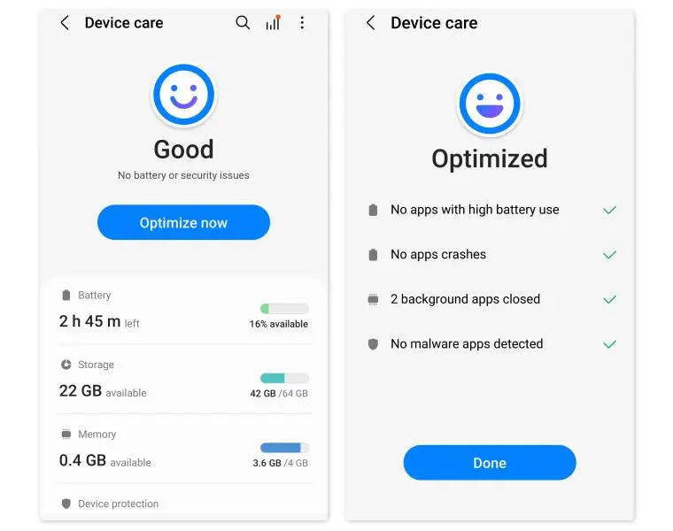 چگونه Device Care سامسونگ را غیرفعال کنیم تا مصرف باتری کاهش پیدا کند؟