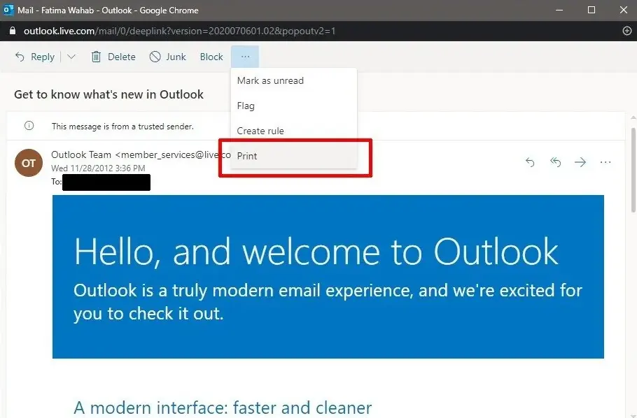 آموزش تبدیل ایمیل به PDF در ویندوز ۱۱ و ۱۰ در Gmail و Outlook