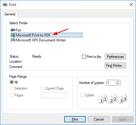 آموزش تبدیل ایمیل به PDF در ویندوز ۱۱ و ۱۰ در Gmail و Outlook