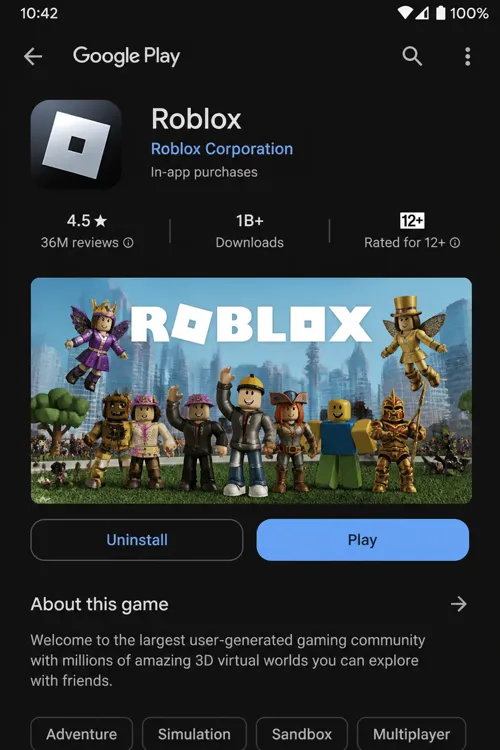 چرا Roblox در گوشی کرش میکند؟ آموزش رفع مشکل در آیفون و اندروید