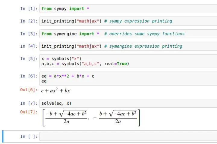 جایگزین رایگان Mathematica و MATLAB و Maple؛ آموزش استفاده از پایتون و NumPy و SymPy و SageMath برای محاسبات ریاضی