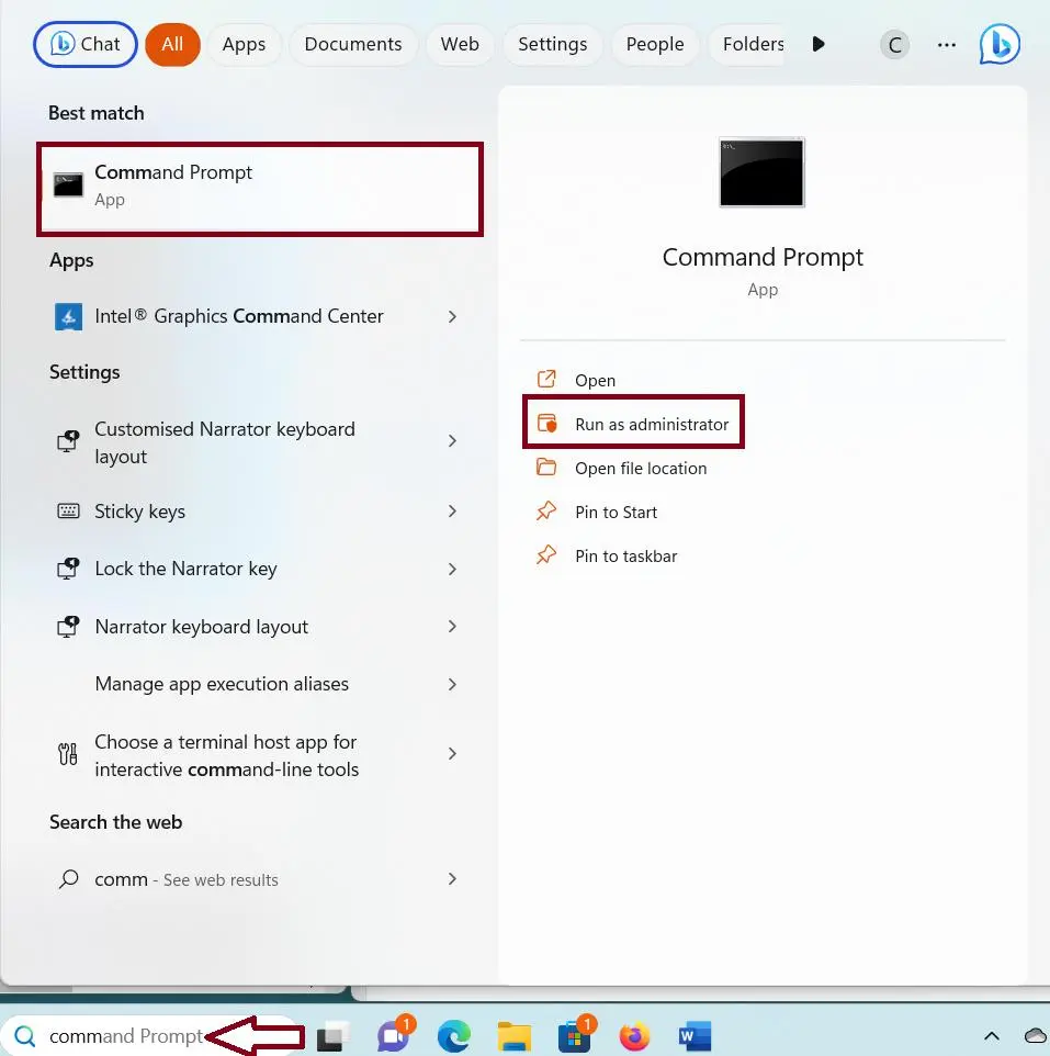 رفع مشکل اجرای Command Prompt به صورت Administrator در ویندوز ۱۱؛ ۷ روش حل مشکل CMD ادمین