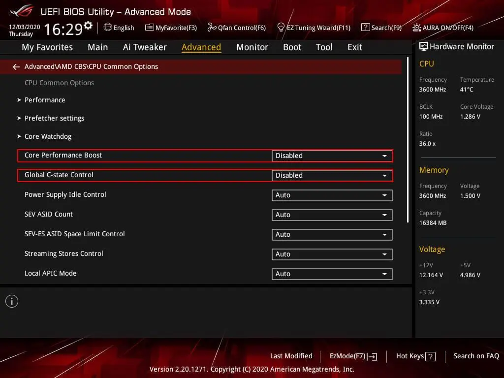 رفع افت فرکانس پردازنده AMD؛ آموزش فعال کردن Core Performance Boost در BIOS و UEFI