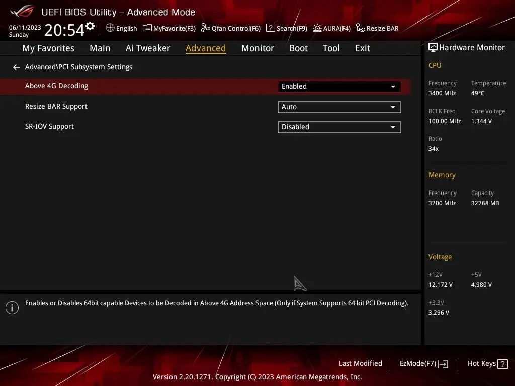 تنظیمات مهم BIOS برای افزایش عملکرد کامپیوتر؛ فعال کردن Resizable BAR و XMP و EXPO