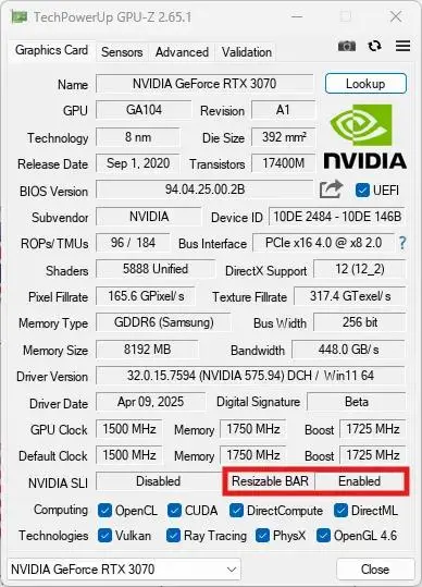 تنظیمات مهم BIOS برای افزایش عملکرد کامپیوتر؛ فعال کردن Resizable BAR و XMP و EXPO