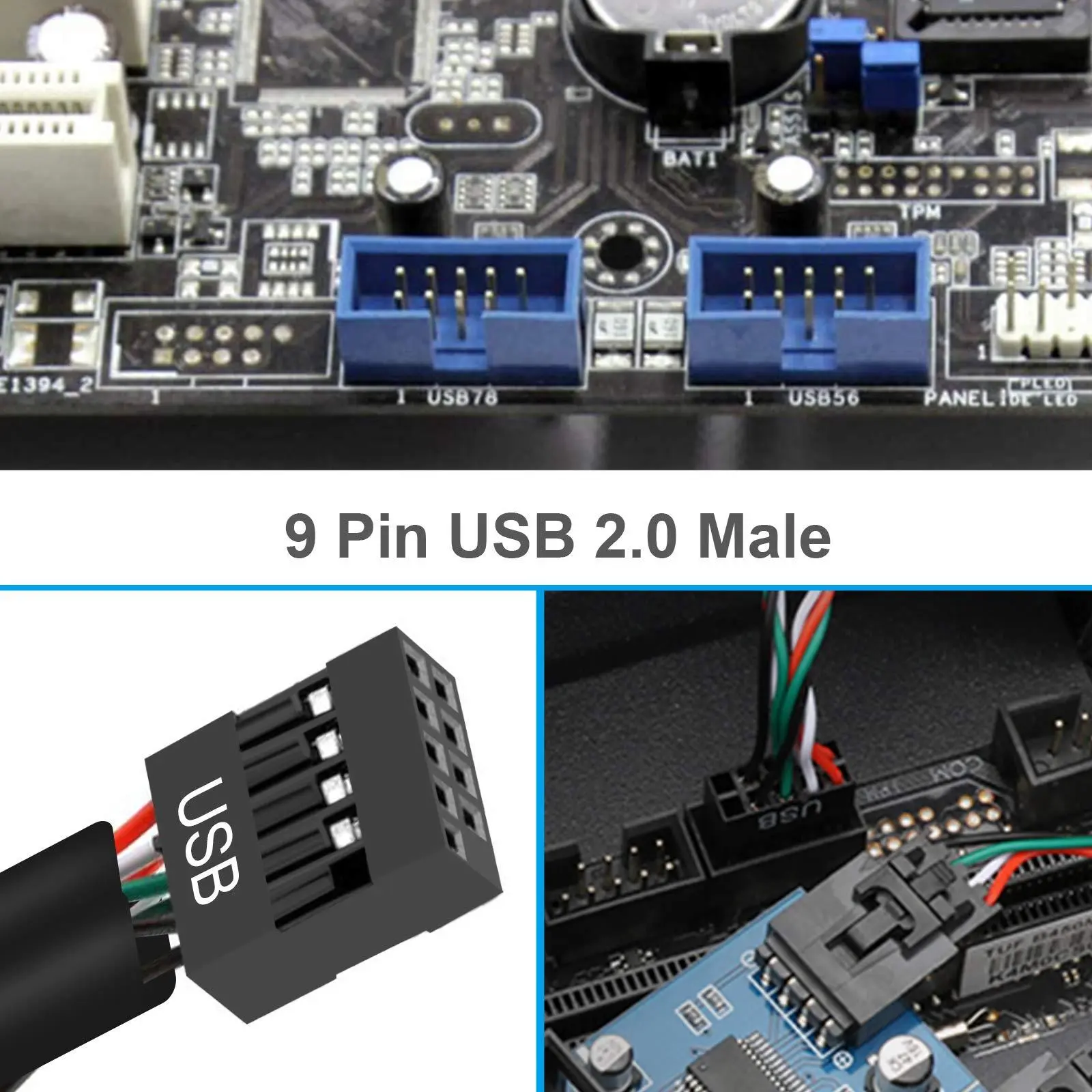 کاربرد هدر USB داخلی مادربورد؛ چه چیزهایی را می‌توان به USB داخلی وصل کرد؟