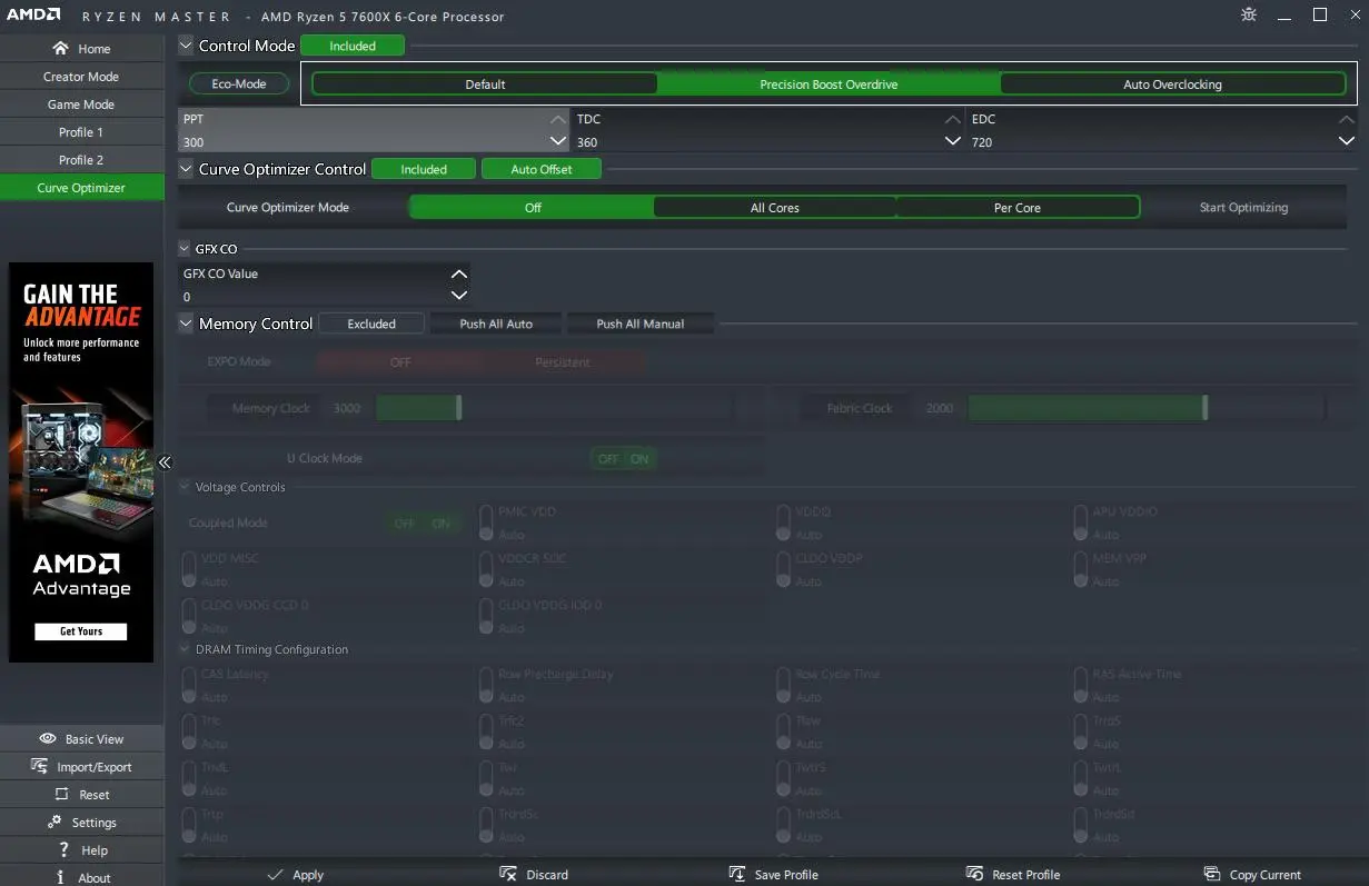 آموزش Undervolt پردازنده Ryzen با Curve Optimizer؛ کاهش دما و مصرف