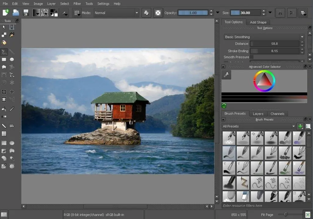 بهترین جایگزین متن‌باز فتوشاپ برای ویندوز؛ PhotoDemon یا GIMP و Krita