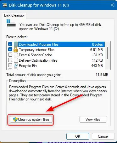آموزش خالی کردن فضای هارد در ویندوز ۱۱ با Disk Cleanup و Storage Sense