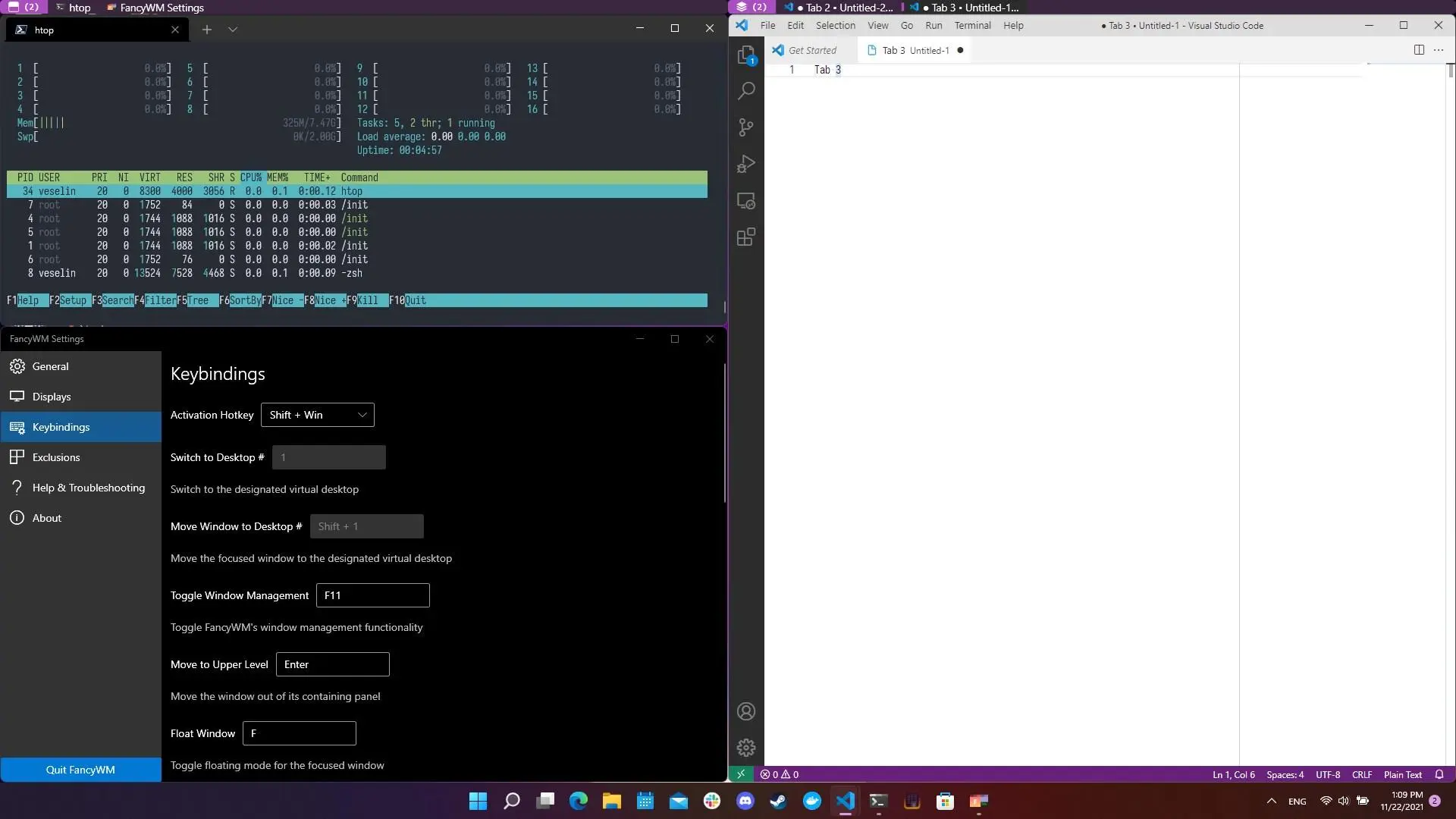 بهترین ابزار دسکتاپ مجازی ویندوز ۱۱؛ معرفی Desk Switcheroo و SylphyHornPlus و FancyWM