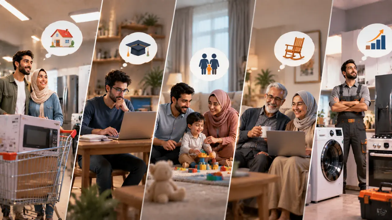 خرید اقساطی لوازم خانگی برای چه کسانی مناسب است؟