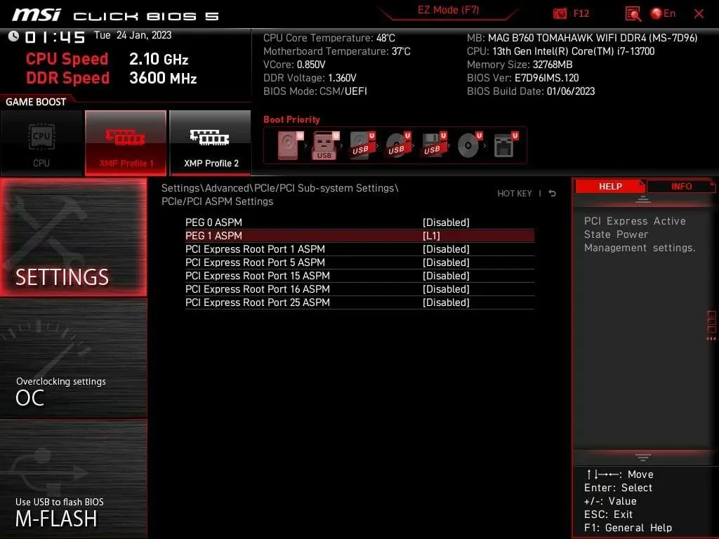 تنظیمات BIOS برای افزایش سرعت SSD و NVMe؛ رفع کاهش سرعت PCIe و M.2