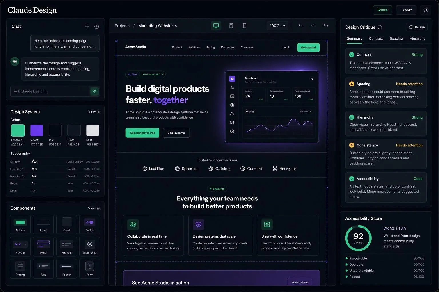 ۳ افزونه برتر Claude Code برای طراحی سایت و فرانت‌اند با هوش مصنوعی